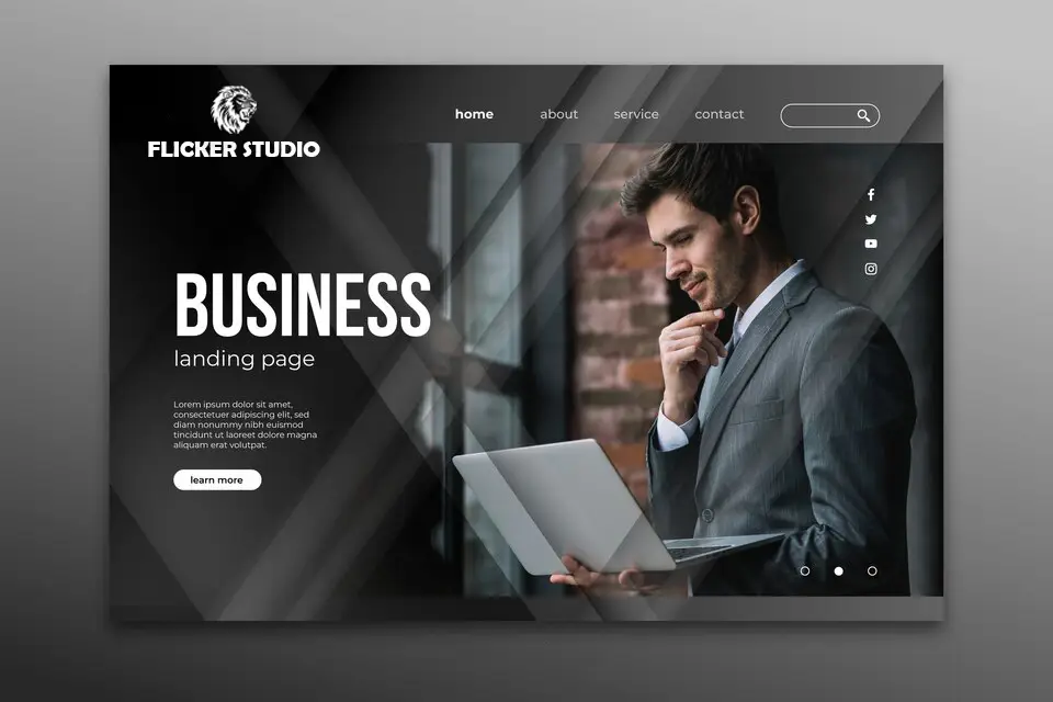 Business Landing Page